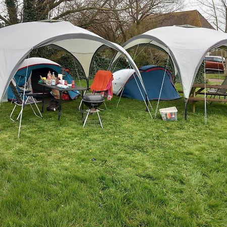 Basic 2P Tent Sotterum Hotel Cornwerd Exterior photo