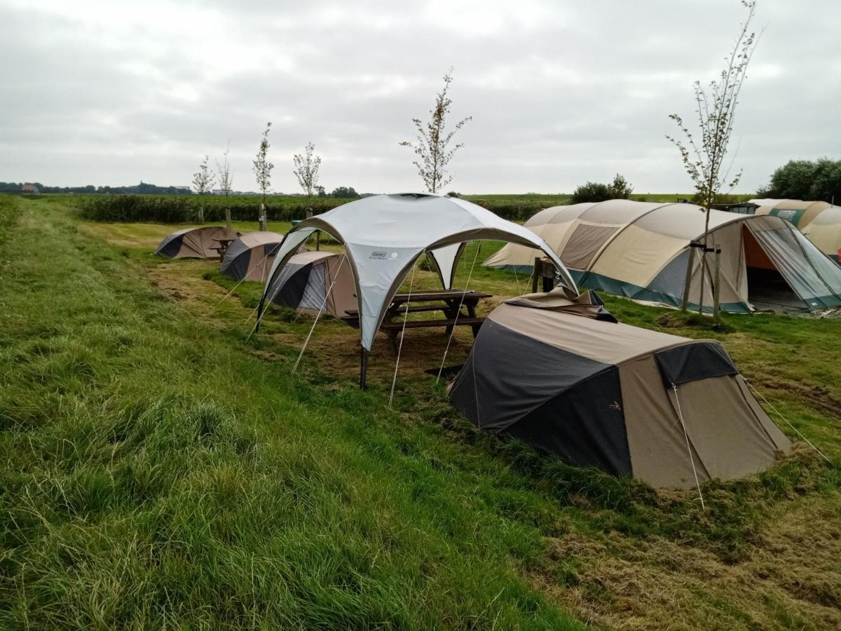 Basic 2P Tent Sotterum Hotel Cornwerd Exterior photo